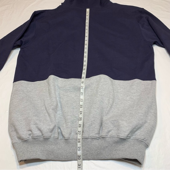 Fanatics NHL Nashville Predators 1/4 Zip Pullover Hoodie Sweatshirt New Mens LT - Picture 6 of 7